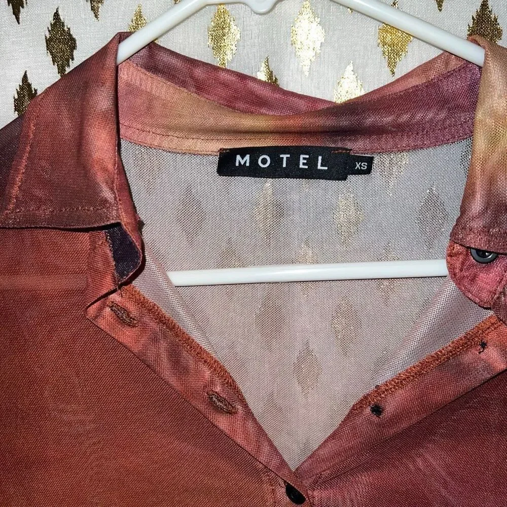 Motel matching set Herly Trouser In Sunset Melt size XS